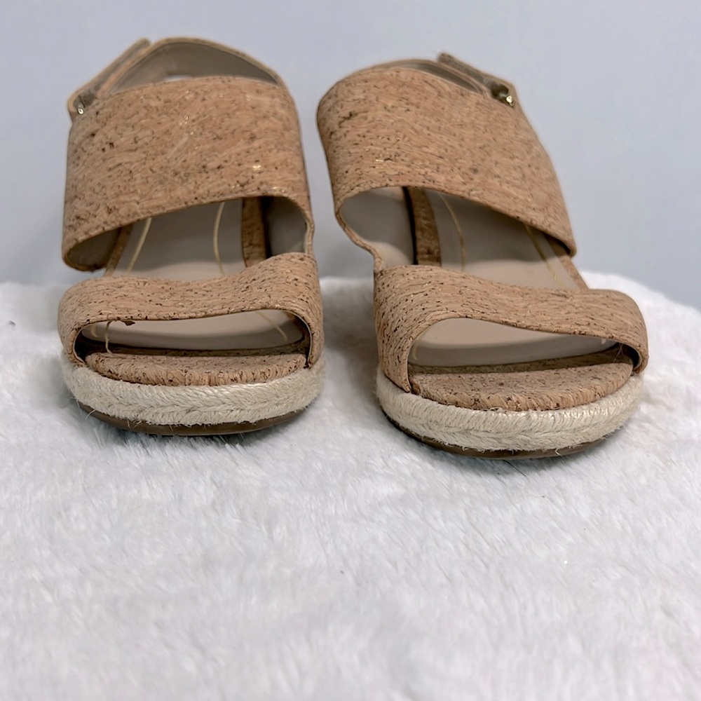 Vionic Brooke Cork Slingback Espadrille Wedge Sandal size 7 - Picture 12 of 14